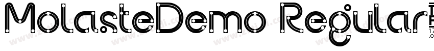 MolasteDemo Regular字体转换